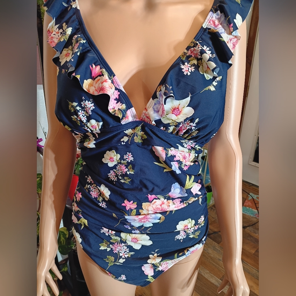 Floral Blue Women's Sleepwear